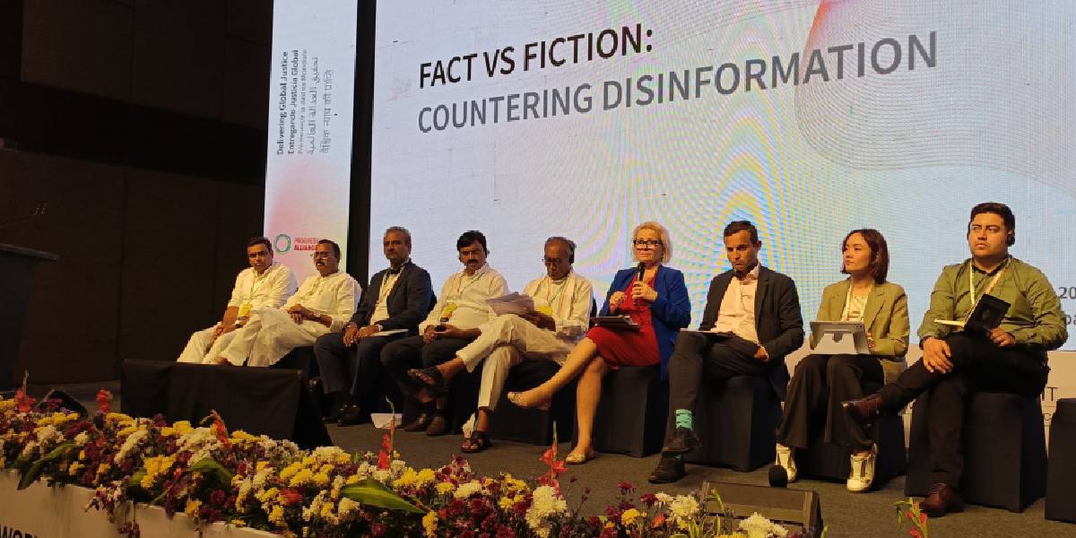 The session on Facts vs Fiction: Countering Disinformation brought together a global panel of policymakers, digital rights activists, and political leaders who delved into the growing crisis of misinformation and disinformation in the digital era.