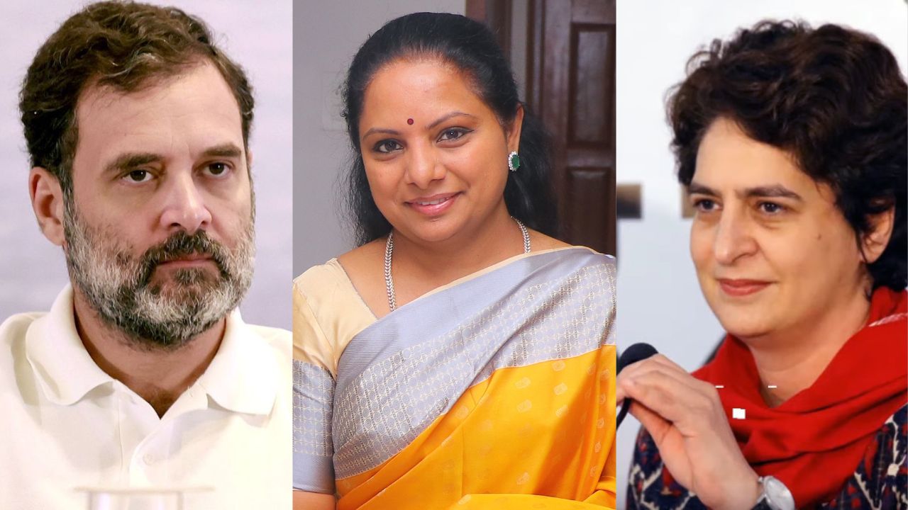 ‘Election Gandhis’: BRS MLC K Kavitha slams Gandhi siblings over absence during Waqf Bill debate