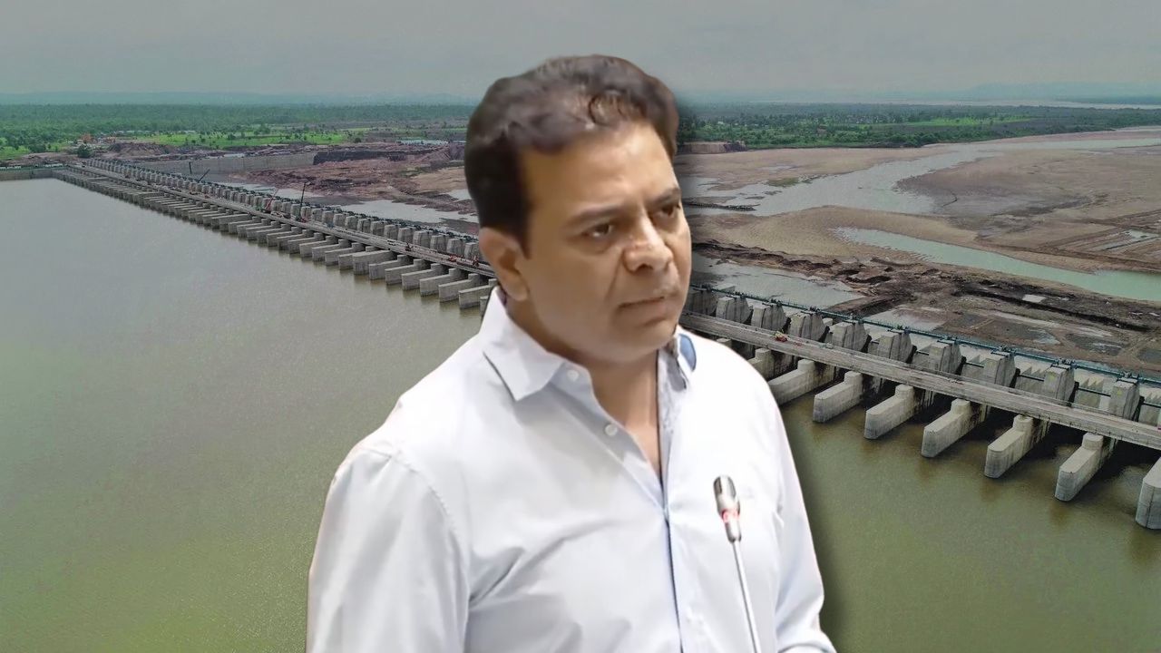 Telangana High Court quashes FIR against KT Rama Rao for flying drone over Medigadda Barrage