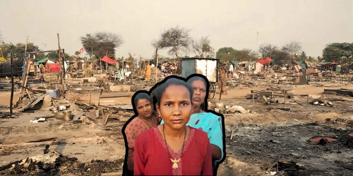 Telangana slum fire