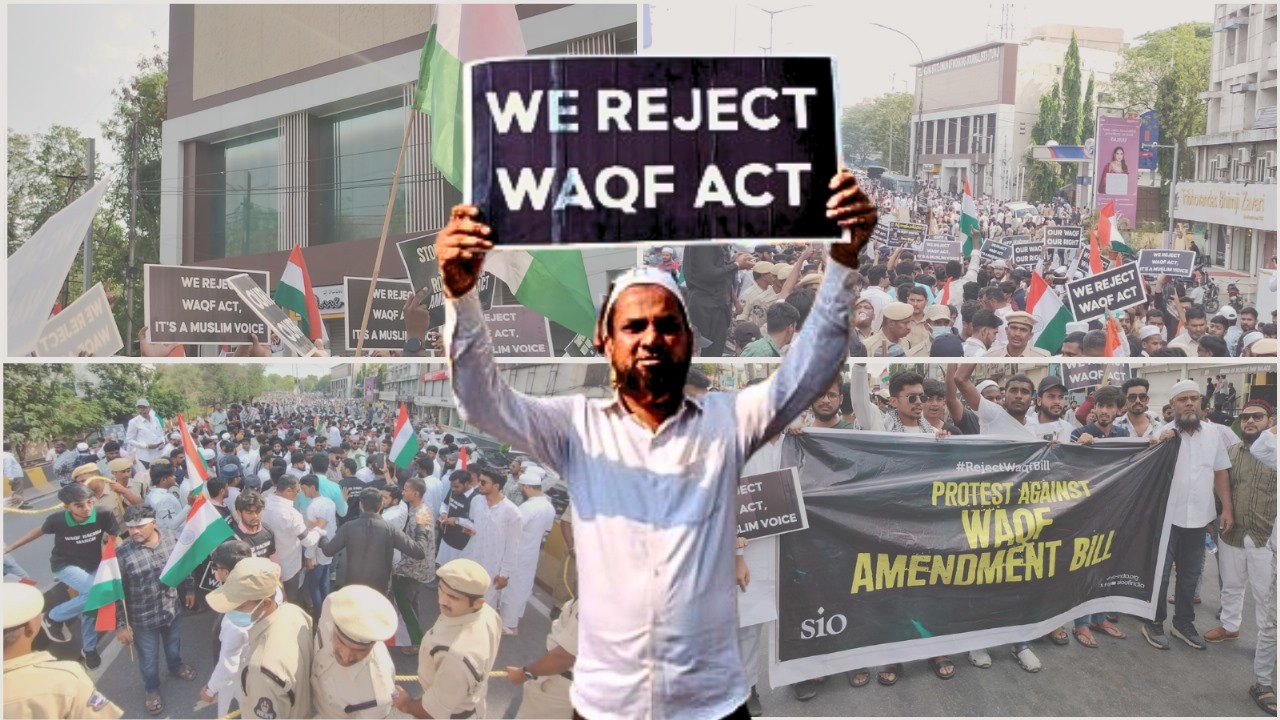 ‘Waqf Bachai March’ storms Hyderabad: Protesters rally against Waqf Amendment Bill