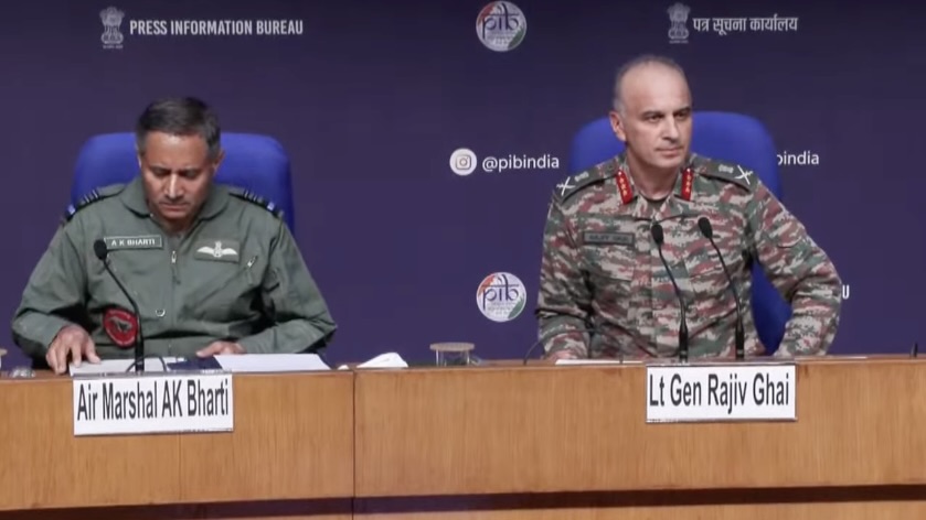 Operation Sindoor: 100 terrorists killed in strikes, Pakistan sought ceasefire, say Indian armed forces