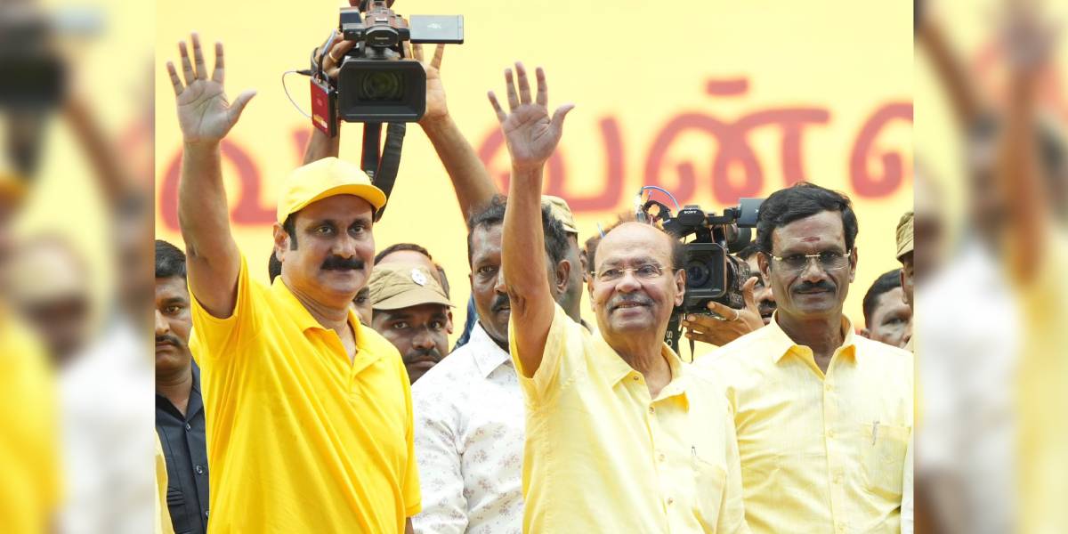 Dr. Ramadoss restructures PMK leadership, removes Anbumani from executive committee(Supplied)