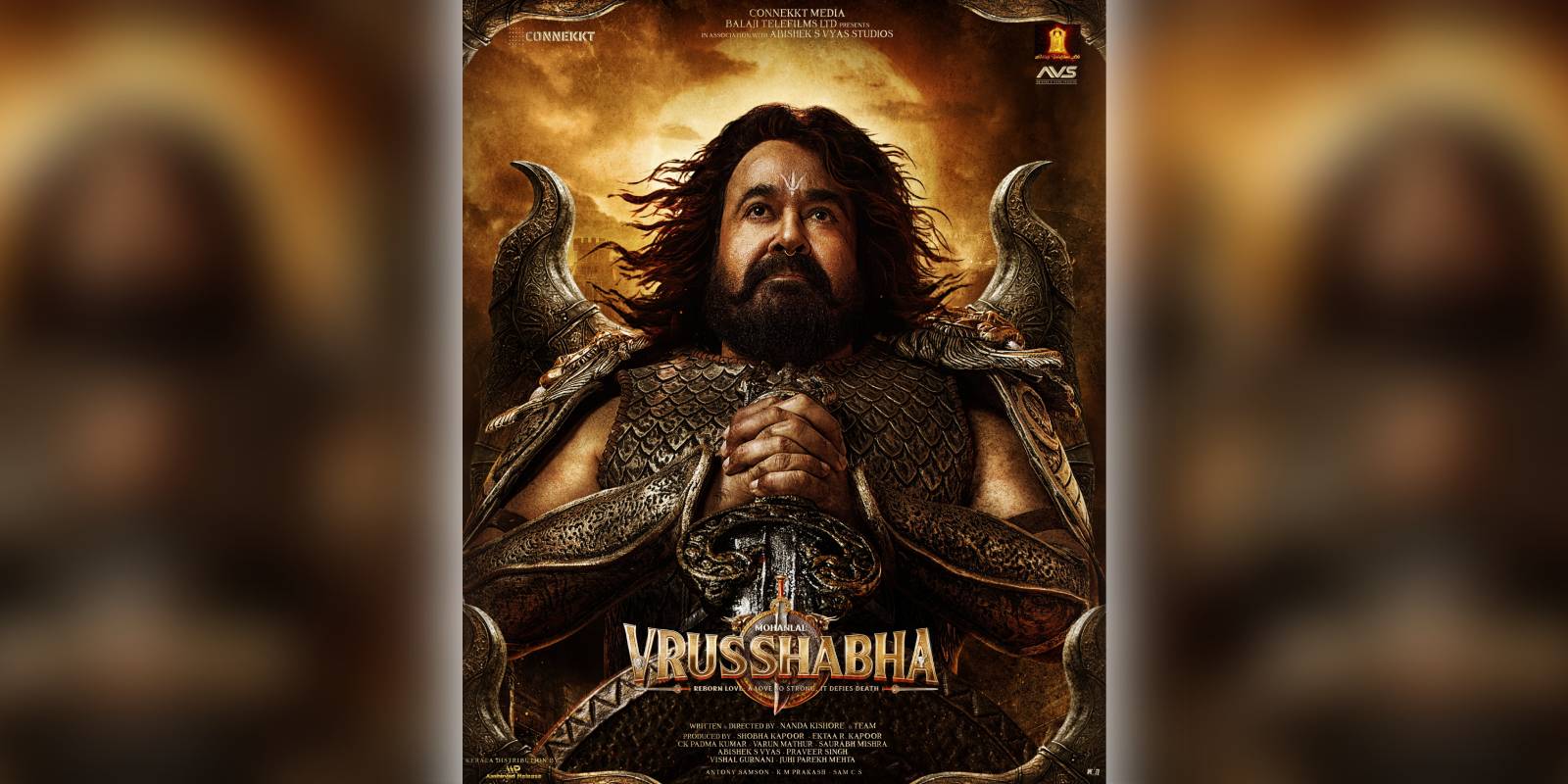Mohanlal's Vrusshabha to release on 16 October