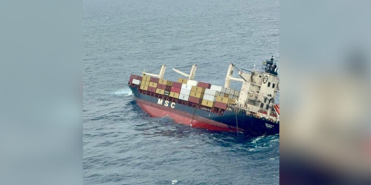 Coast guard issues high alert to Kerala over drifting hazardous cargo and oil slicks