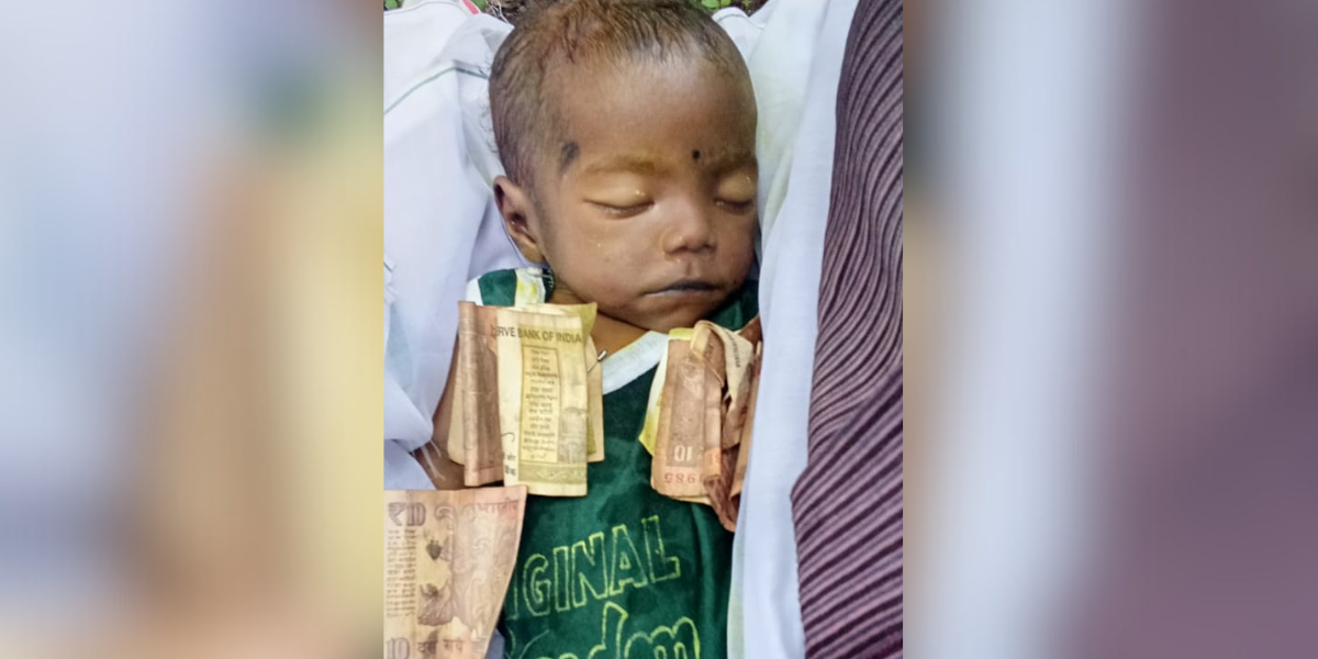 A grief too heavy to bear: Couple treks through darkness with infant's body