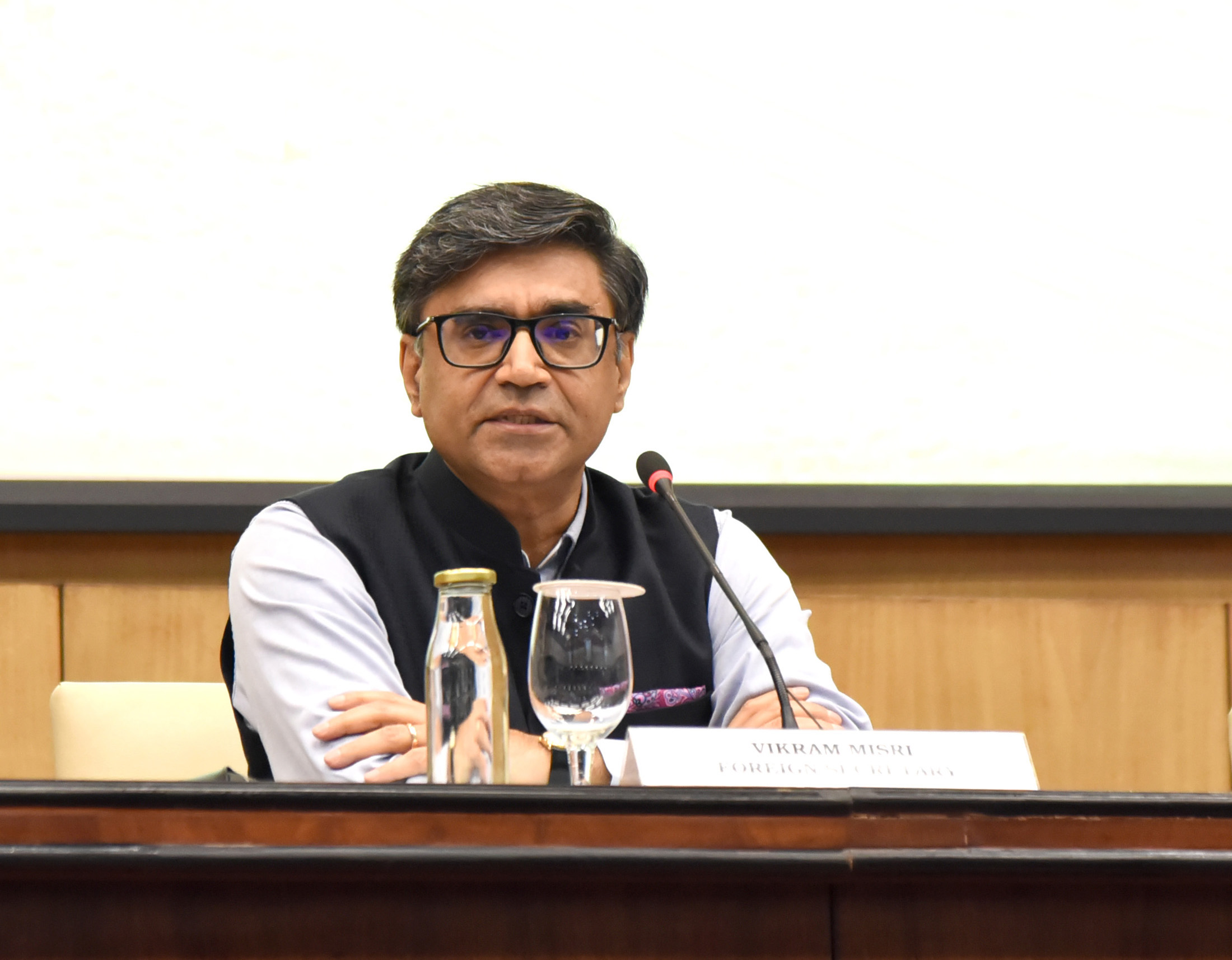 Vikram Misri, Secretary, Ministry of External Affairs, said Pakistan initiated the call on the ceasefire. (PIB)