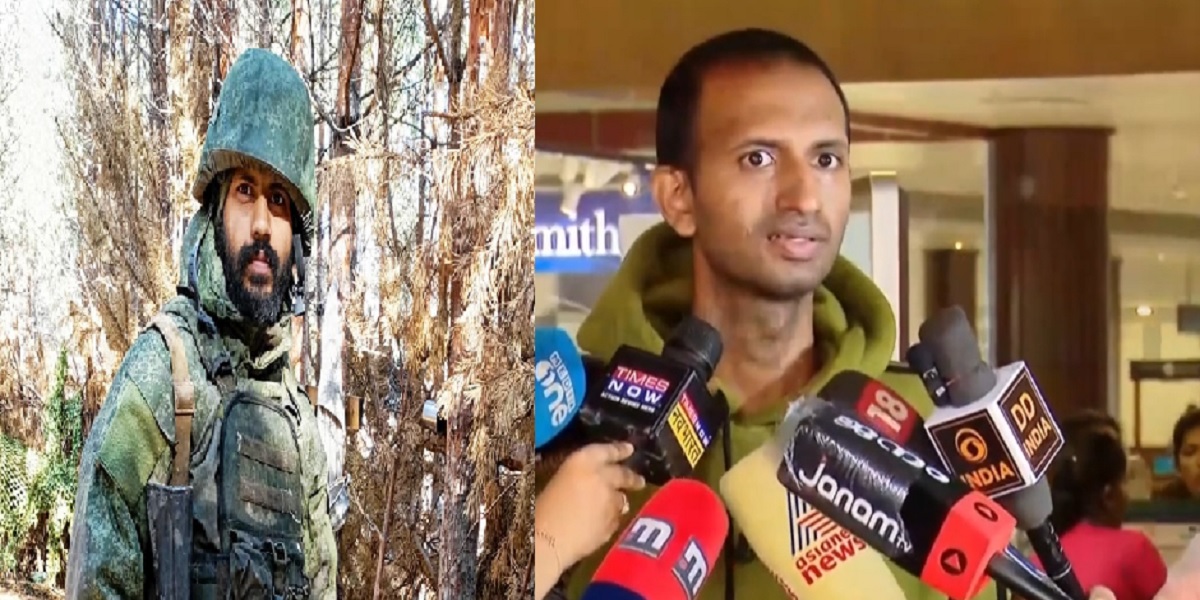 Binil Babu (Left) was killed in the war while Jain Kurian escaped with injuries.