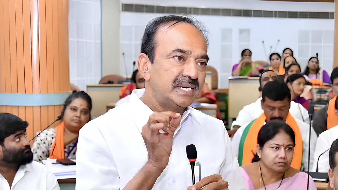 KLIS probe: Make PC Ghose report public, punish those responsible, says BJP MP Eatala Rajender
