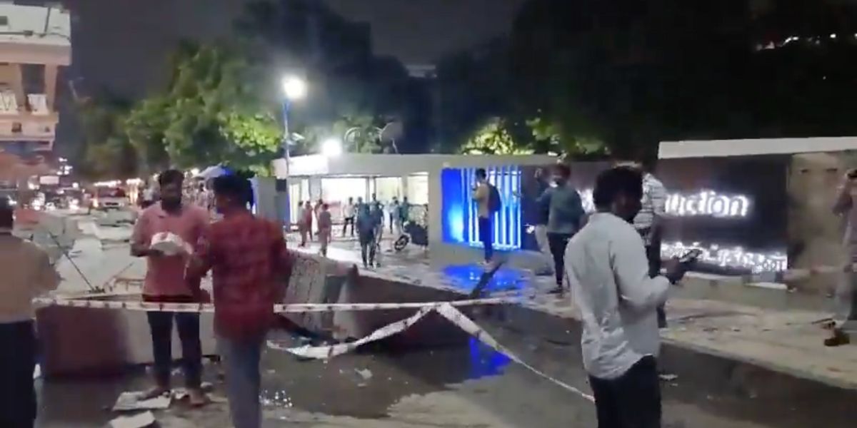 Chennai metro bridge collapse