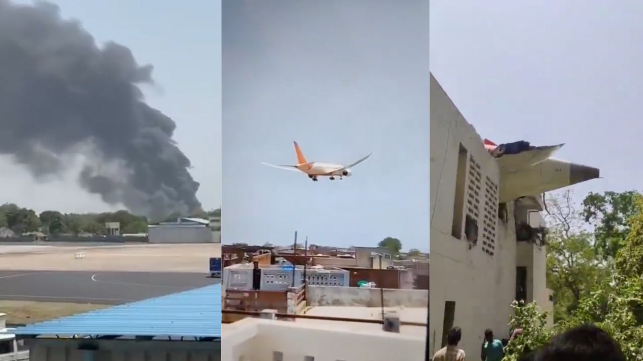 Air India AI171 struggled to gain altitude after take-off in Ahmedabad, crashed into doctors’ hostel