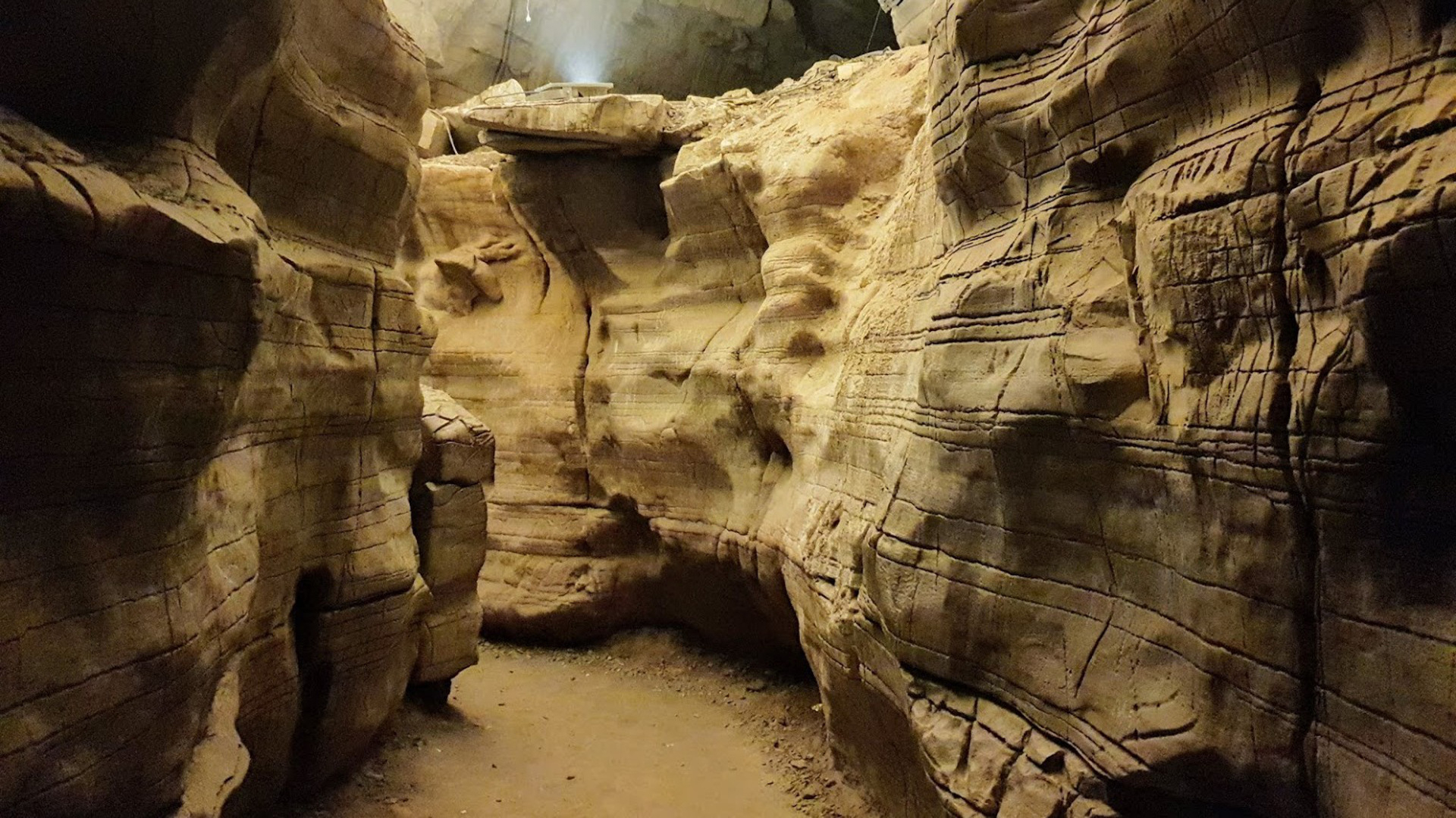 Section of Belum Caves