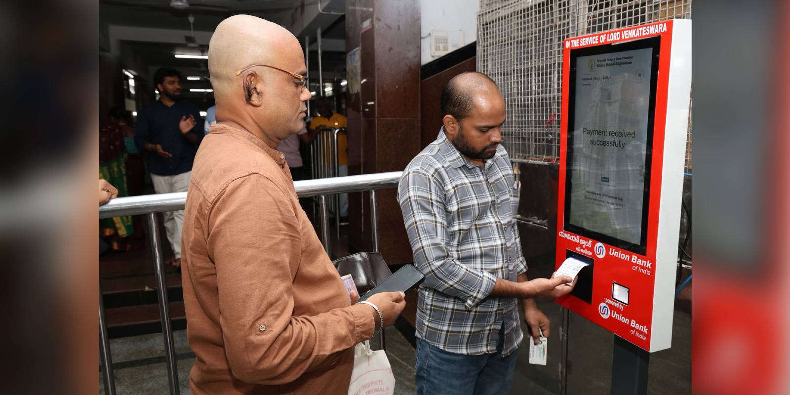 TTD introduces kiosk machines at laddu counters