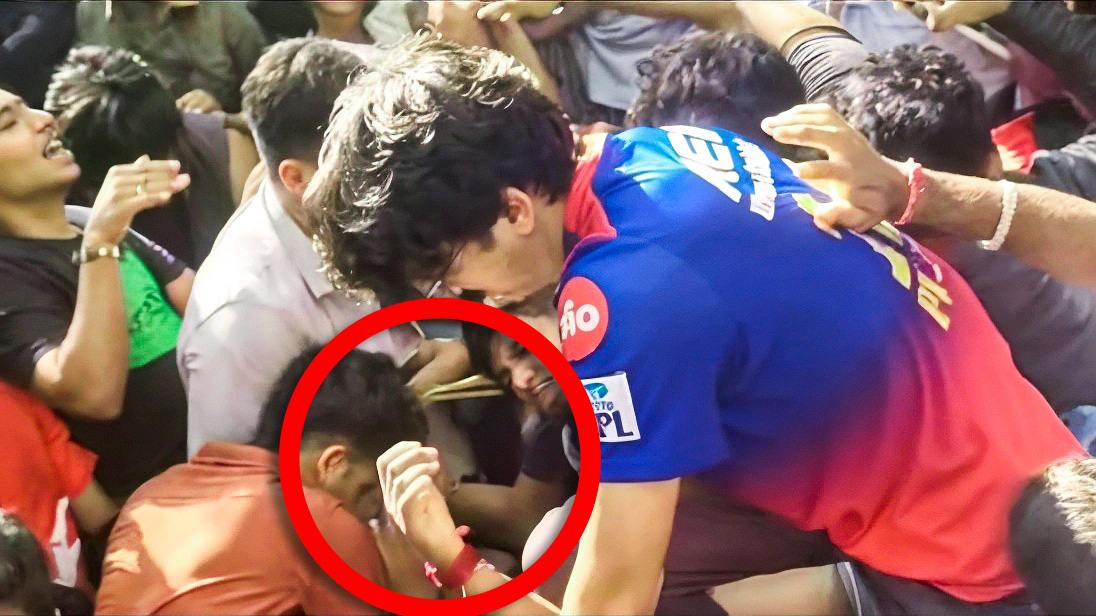 That hand, rising from the chaos, was Appu's--reaching out, screaming for help. But no one stopped. Feet rushed past, over him, around him