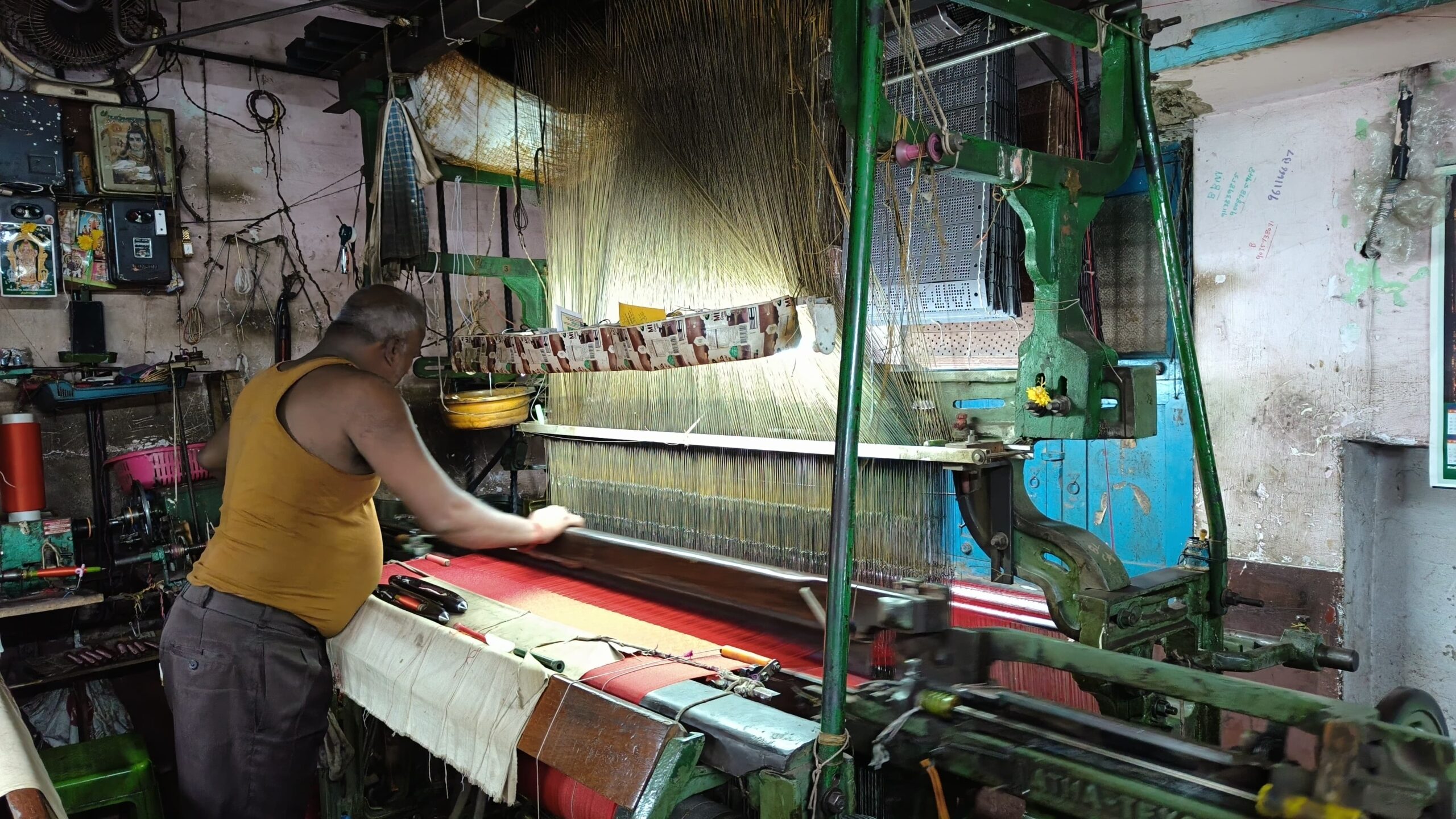 Each handwoven fabric has a story waiting not just to be worn, but to be heard in silence.