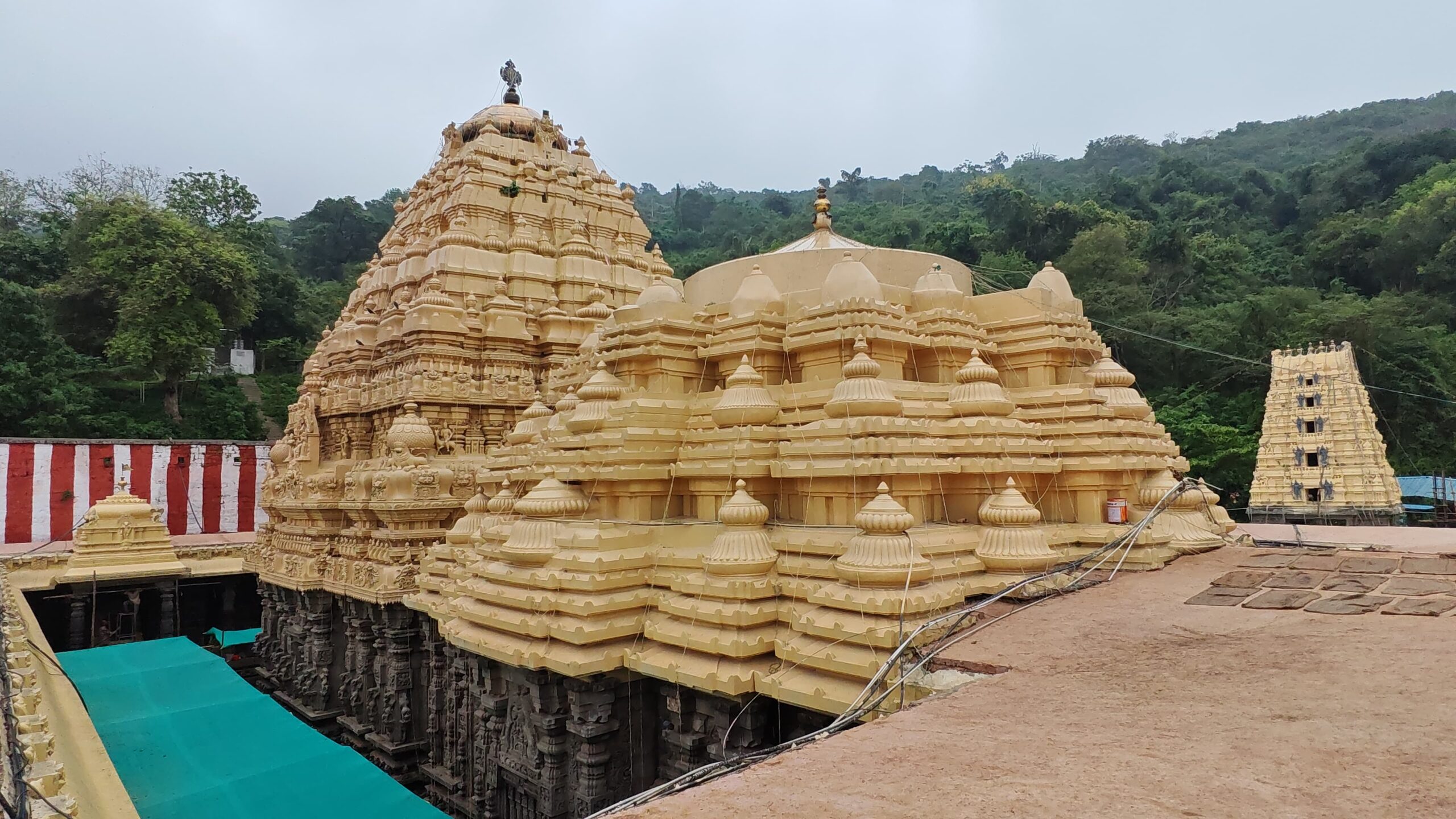 Restoration works at Srisailam