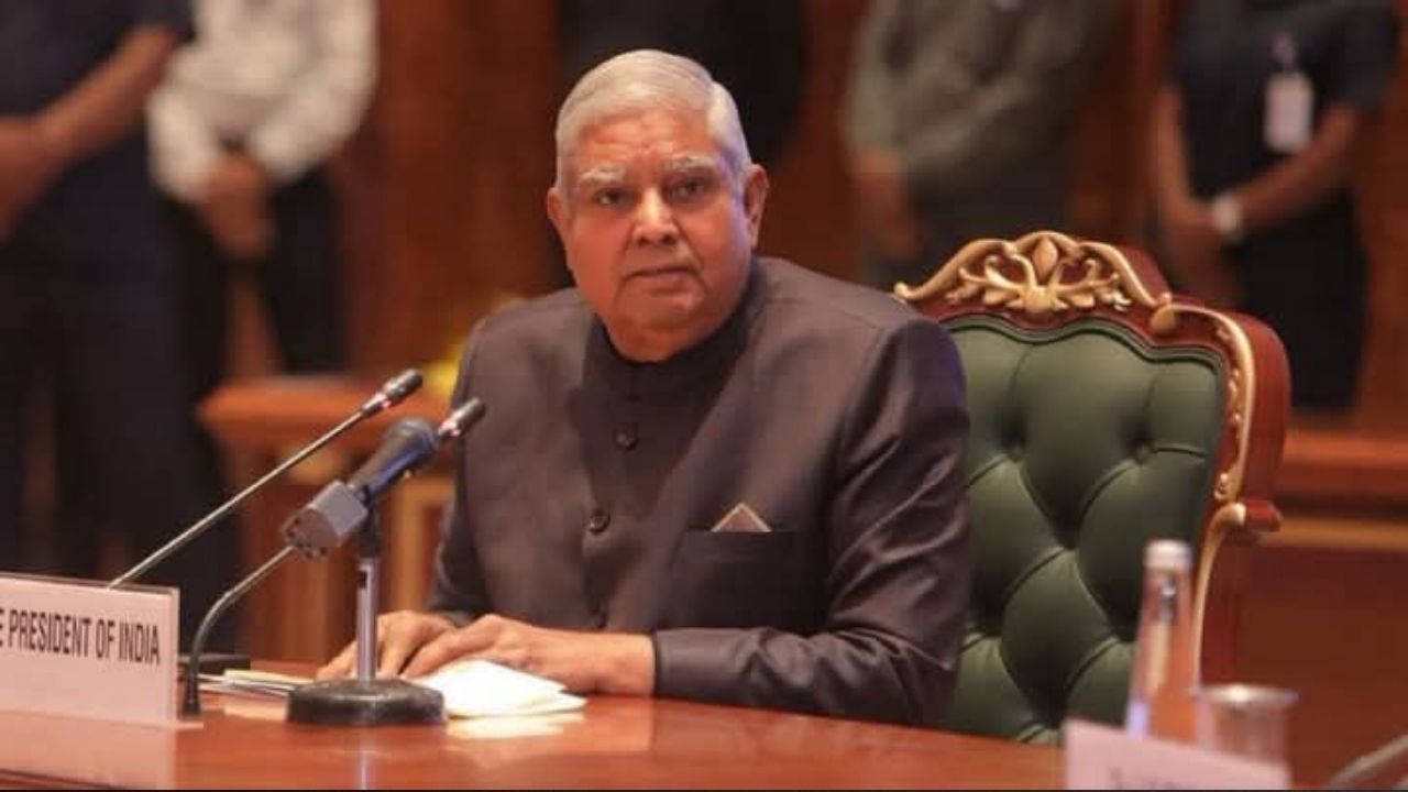 Jagdeep Dhankhar, the 14th Vice-President of India.