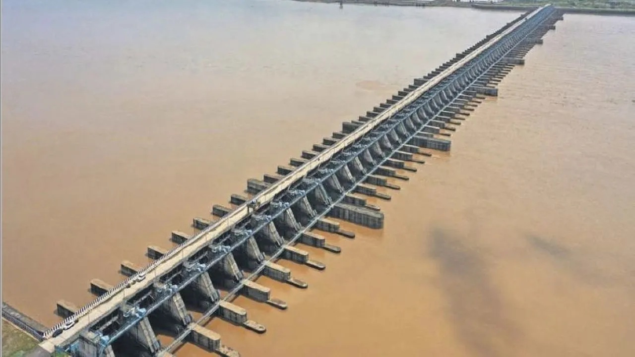 File photo of Medigadda barrage.