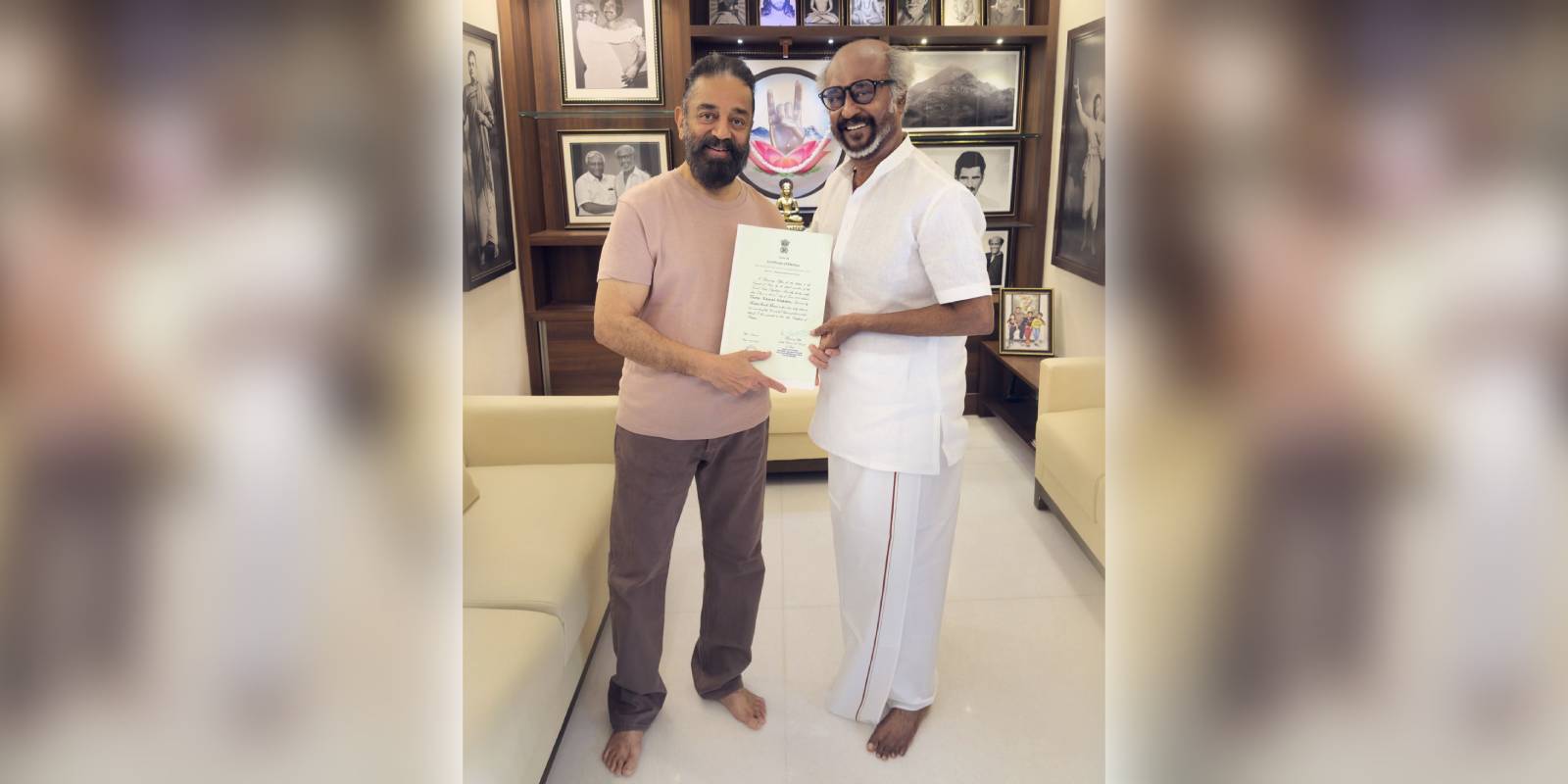 Kamal Haasan and Rajinikanth