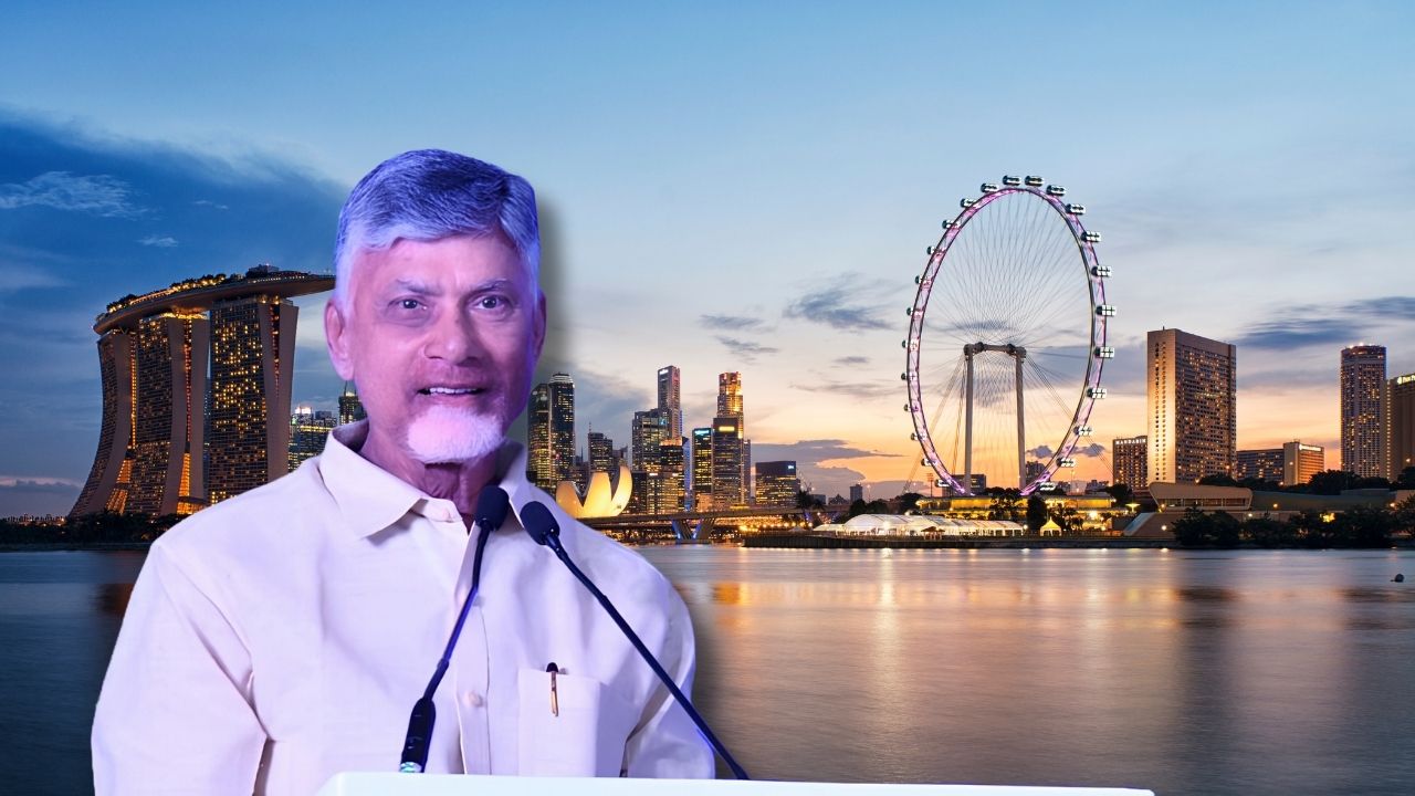 Chandrababu Naidu showcases Andhra’s investment potential on final day of Singapore visit