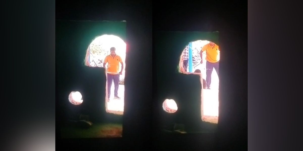 Visuals from the viral video that shows the alleged assault by police officers.