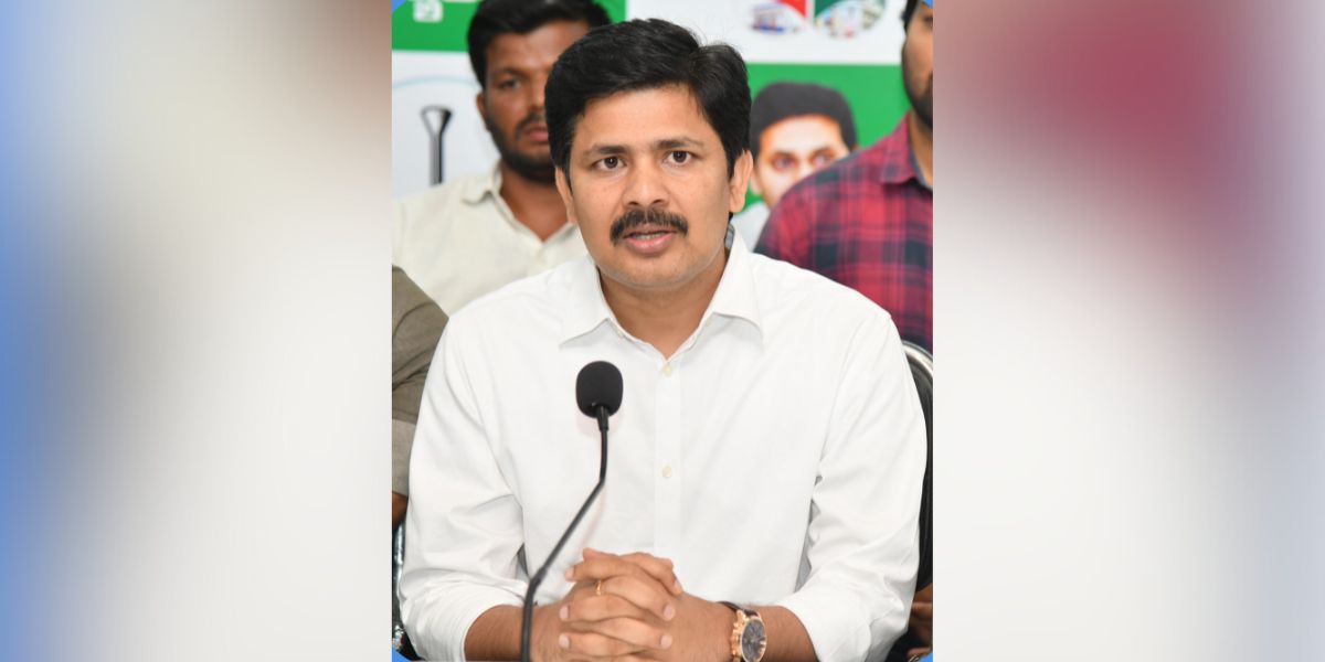 YSRCP MP Maddila Gurumoorthy.