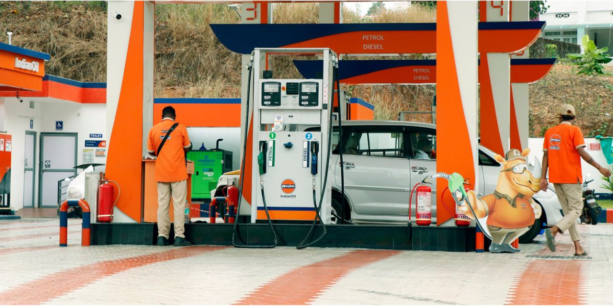 A petrol bunk in Kochi, Kerala. Credit: iStock