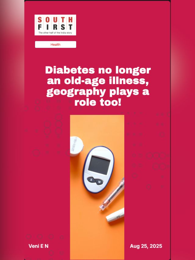 Diabetes no longer an old-age illness, geography plays a role too!