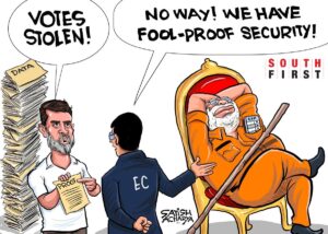 Rahul Gandhi alleges large-scale electoral fraud, says ECI colluded with BJP