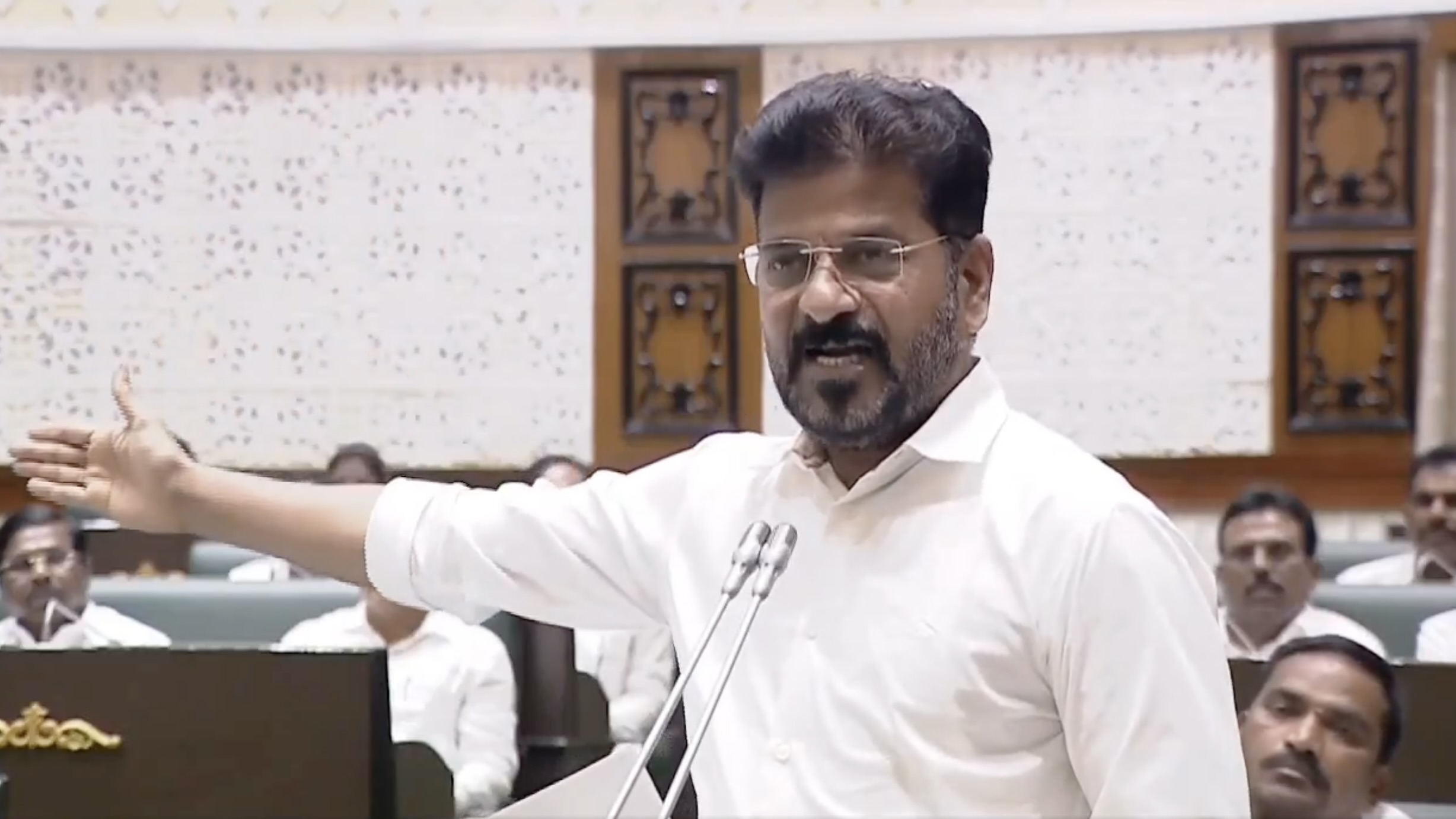 Charges, countercharges and a lone defence: Kaleshwaram row rages past midnight in Telangana assembly