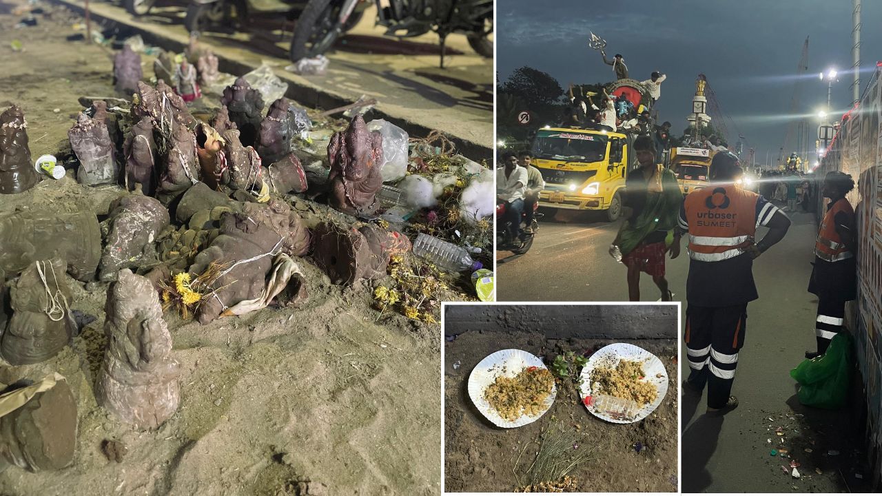The ecological cost of Ganesh idol immersions on Chennai’s shores