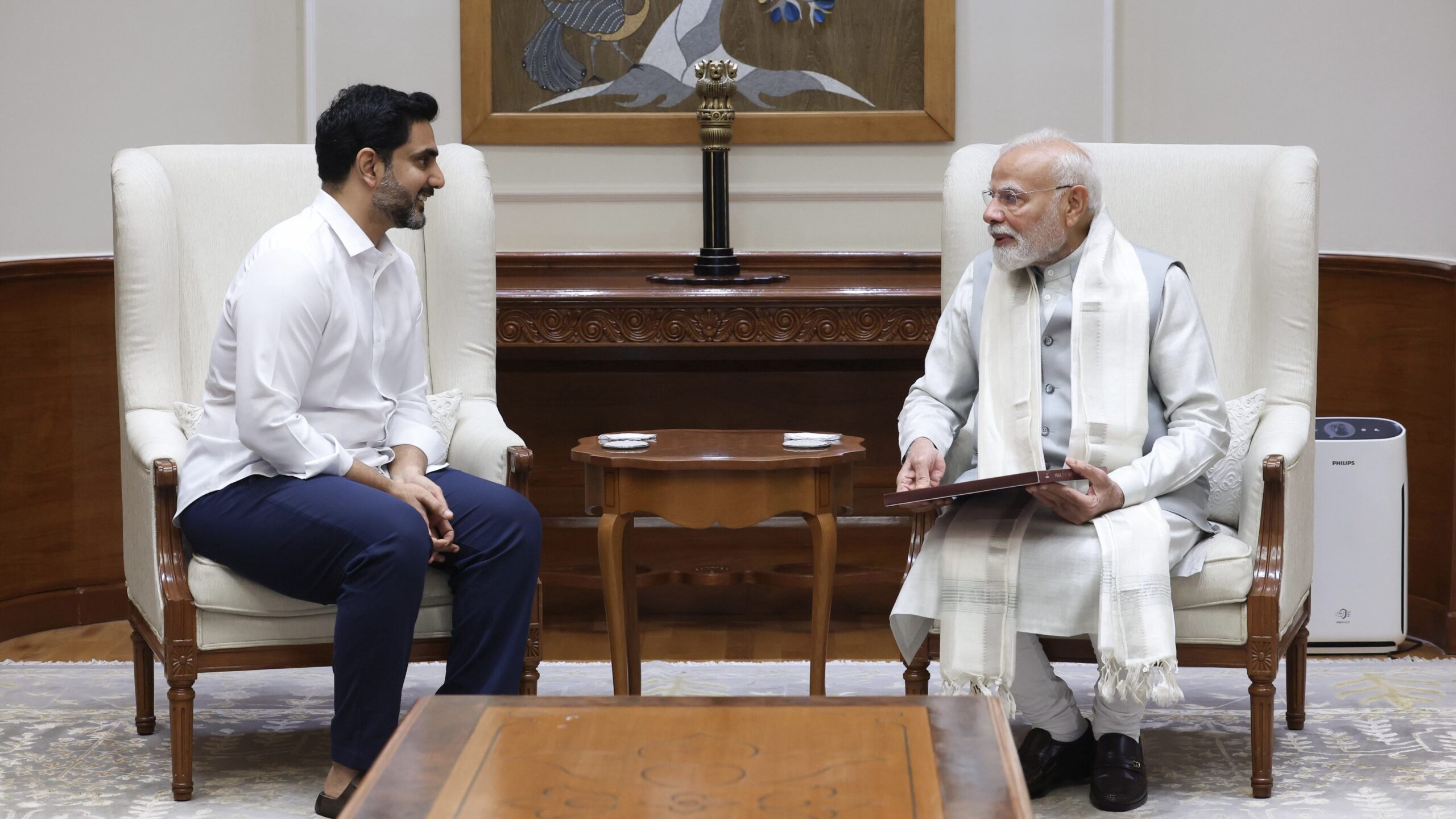 Andhra IT Minister Lokesh meets PM Modi again as TDP asserts influence within NDA