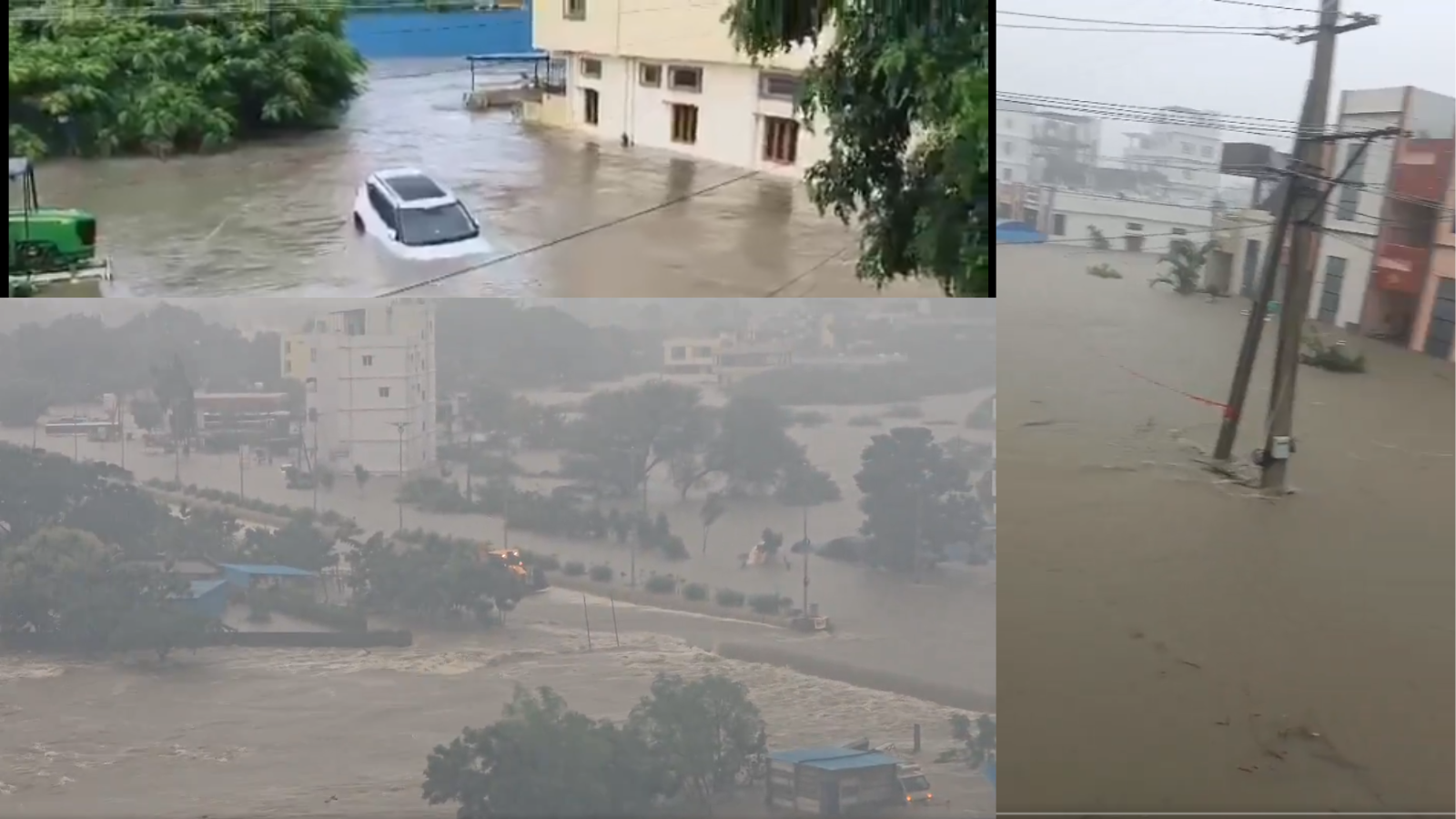 Kamareddy's GR Colony faces the brunt of the Central Telangana Floods