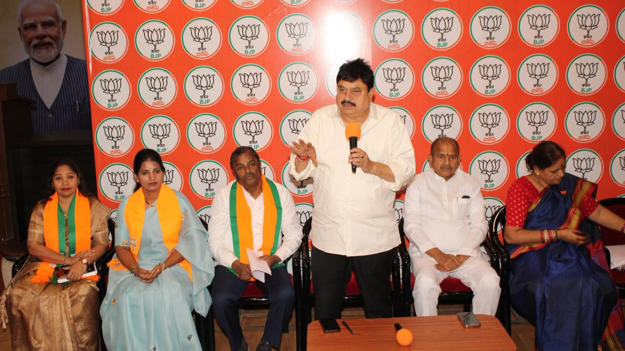 Telangana BJP president N Ramchander Rao. Credit: x.com/BJP4Telangana