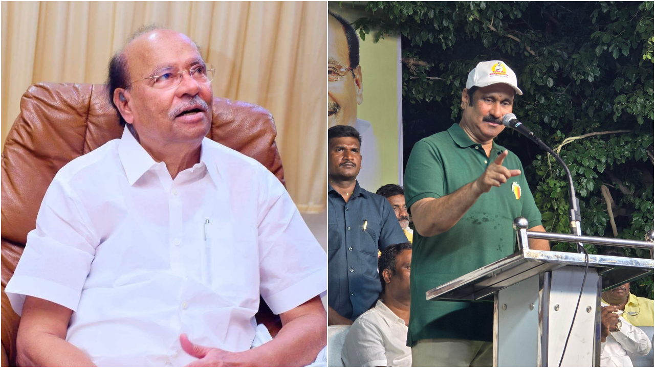 PMK feud deepens. Credit: facebook.com/DrRamadoss, x.com/draramadoss
