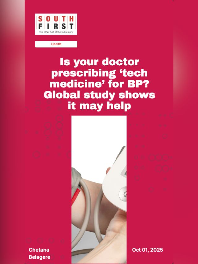 Is your doctor prescribing ‘tech medicine’ for BP? Global study shows it may help