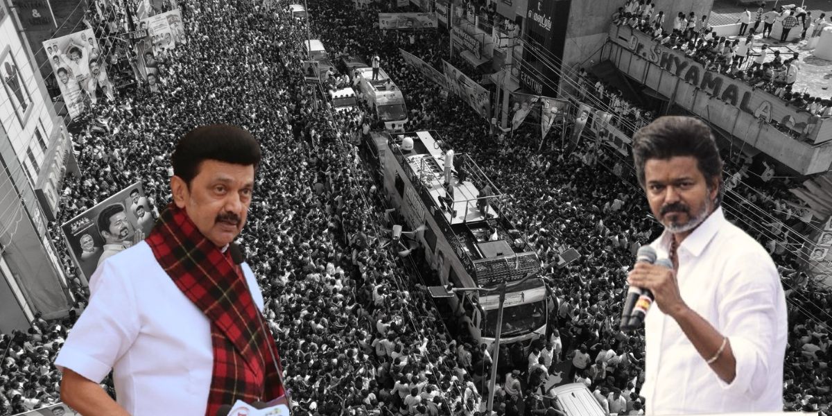 MK Stalin and Vijay.