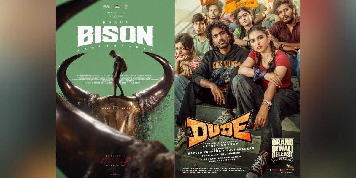 Posters of Bison and Dude.