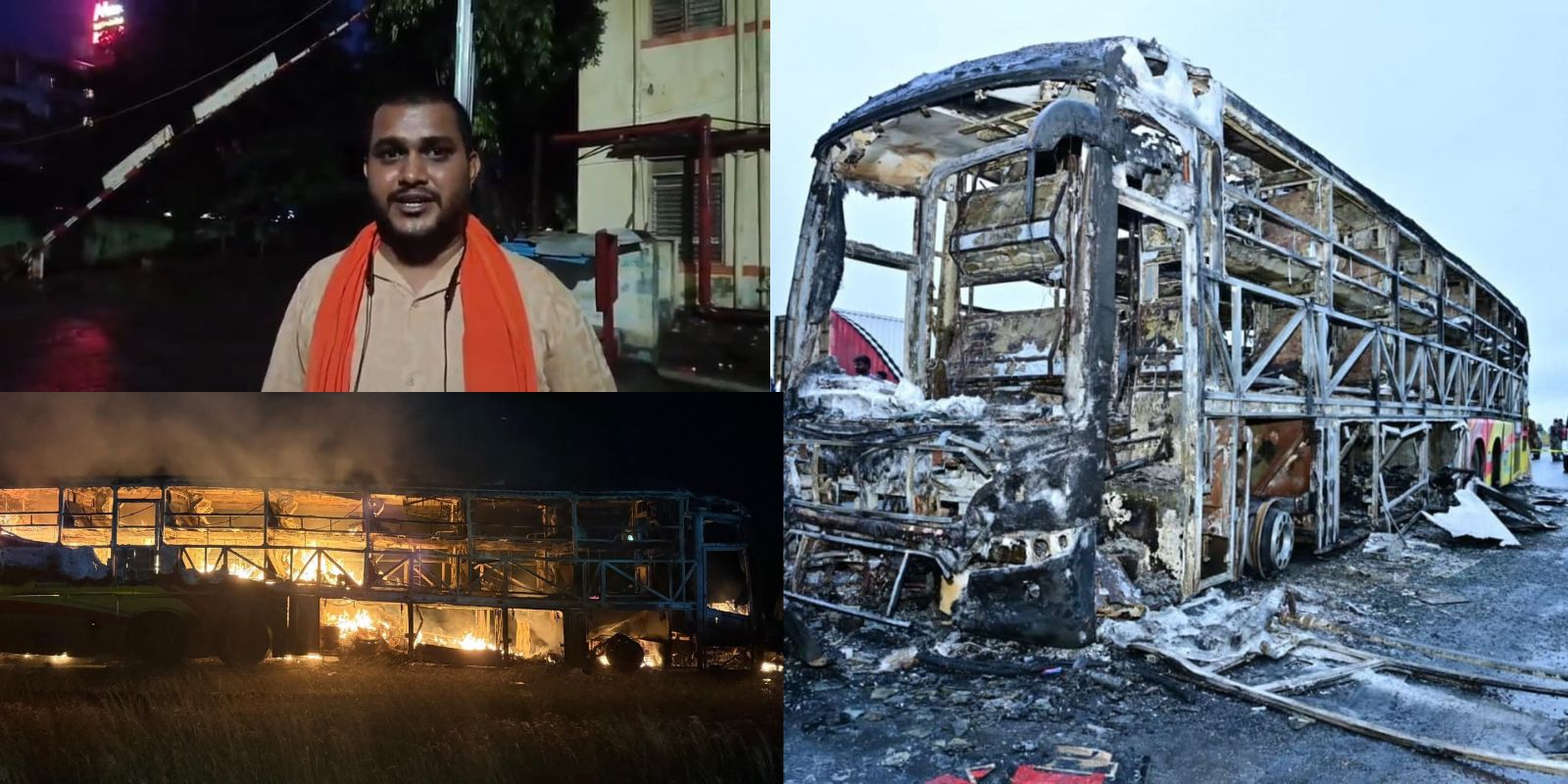 Eyewitnesses recall horror of Kurnool bus tragedy
