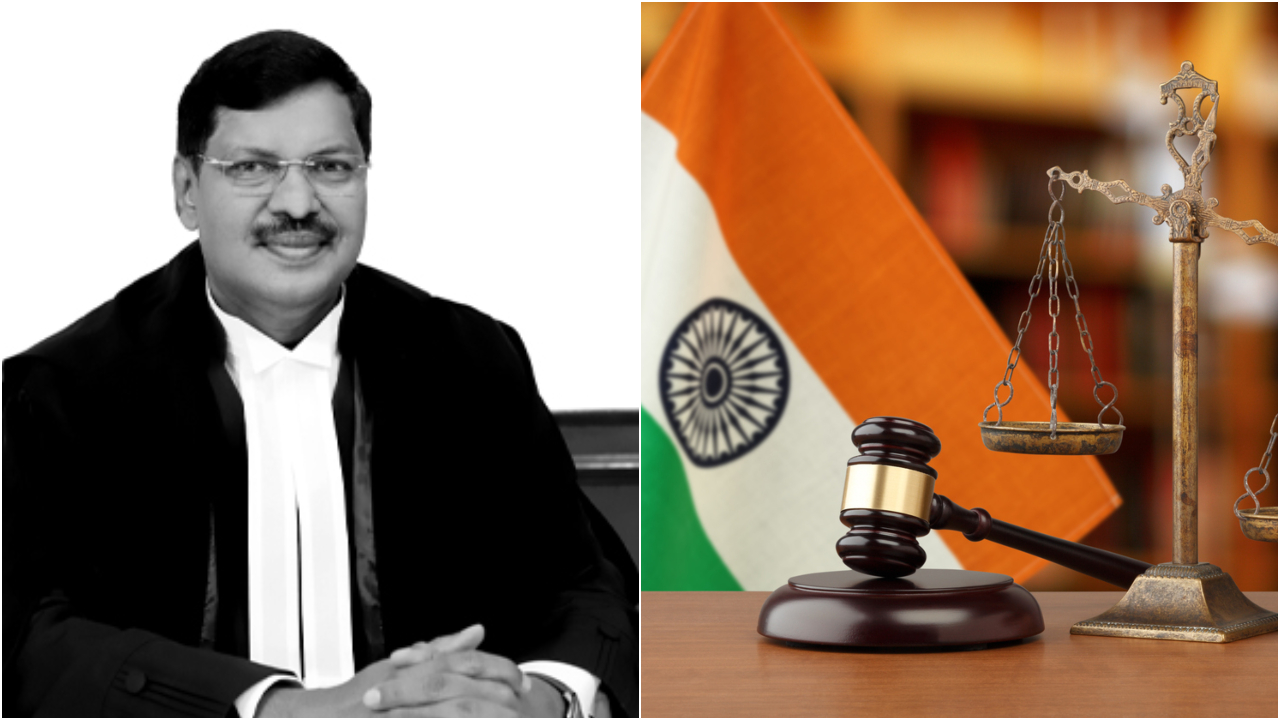 Chief Justice of India BR Gavai. Credit: www.sci.gov.in, iStock