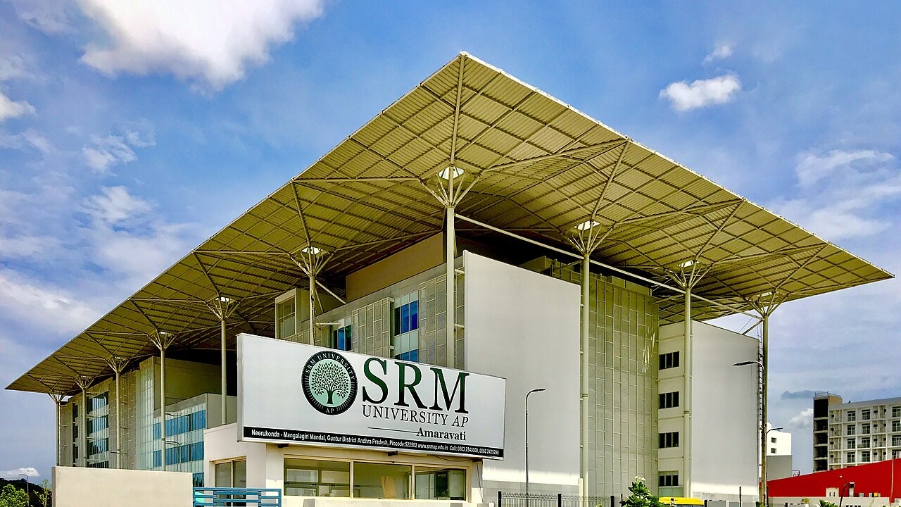 SRM University AP in Guntur.