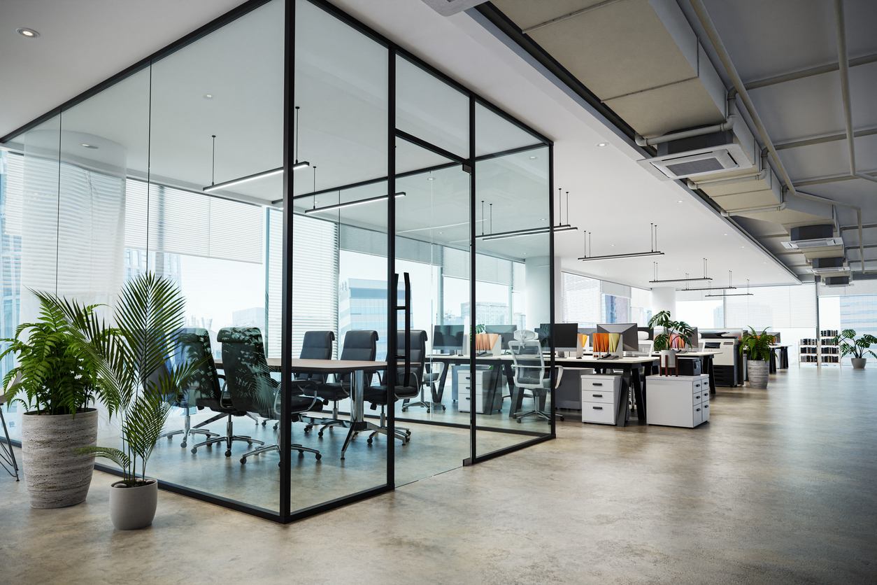 An office space