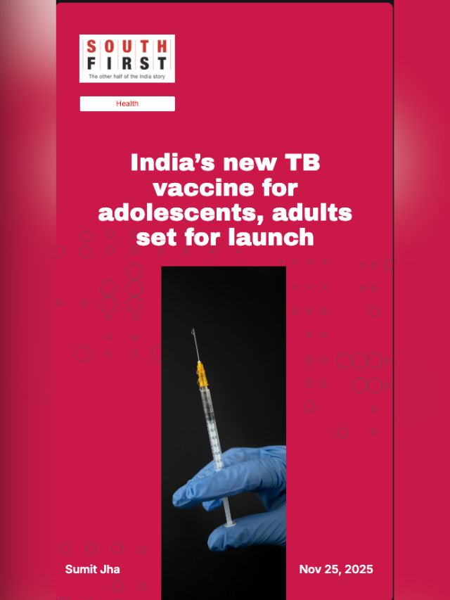 India’s new TB vaccine for adolescents, adults set for launch