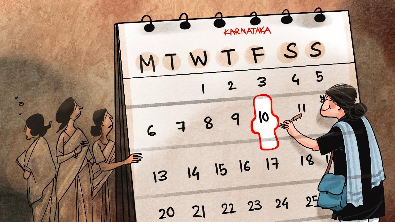 Karnataka's period leave policy.