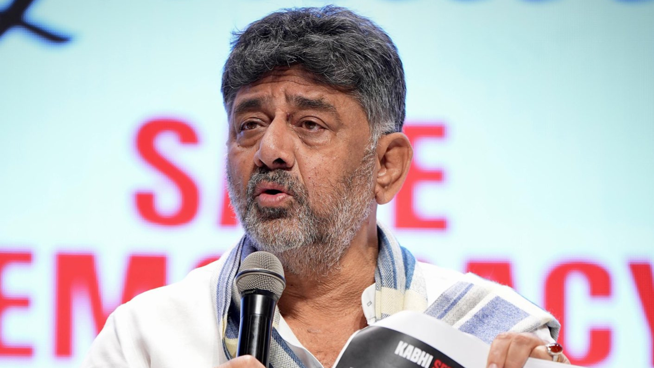 Karnataka CM DK Shivakumar. Credit: x.com/DKShivakumar