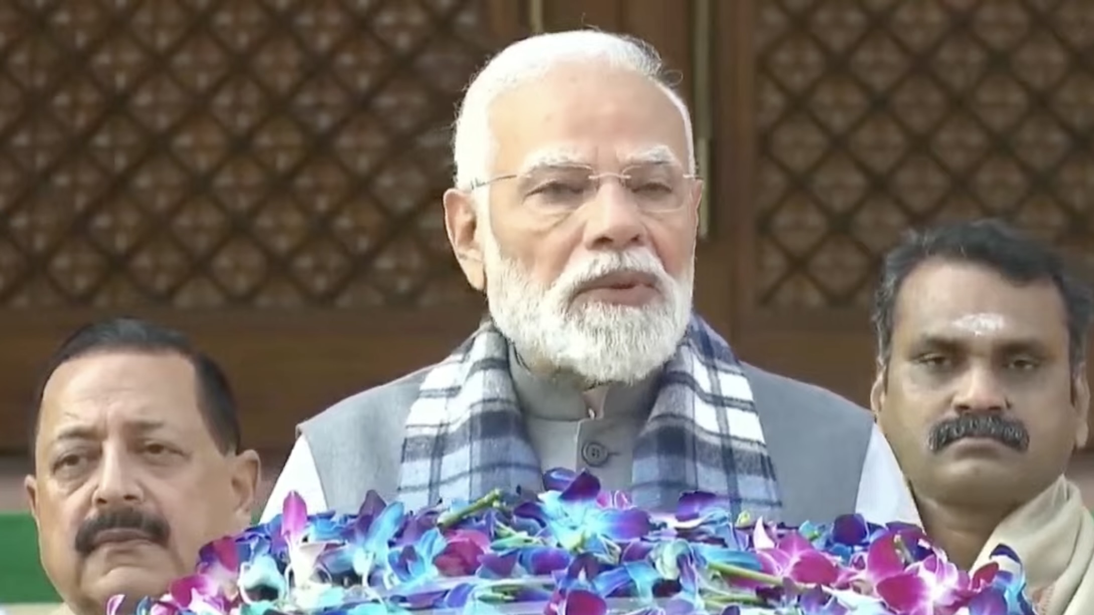 Modi, speaking ahead of the first day of the Winter Session in New Delhi on Monday, 1 December.