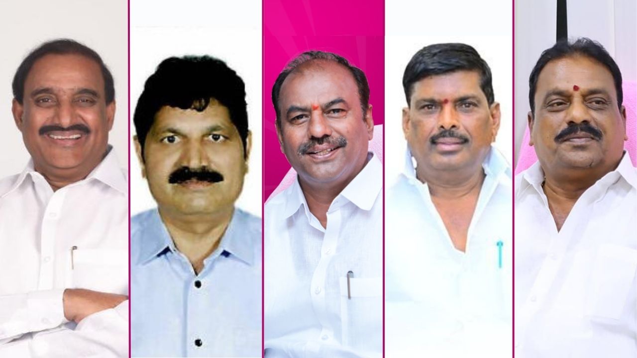 [LTR] Arekapudi Gandhi, Tellam Venkat Rao, Bandla Krishna Mohan Reddy, Gudem Mahipal Reddy, T Prakash Goud.
