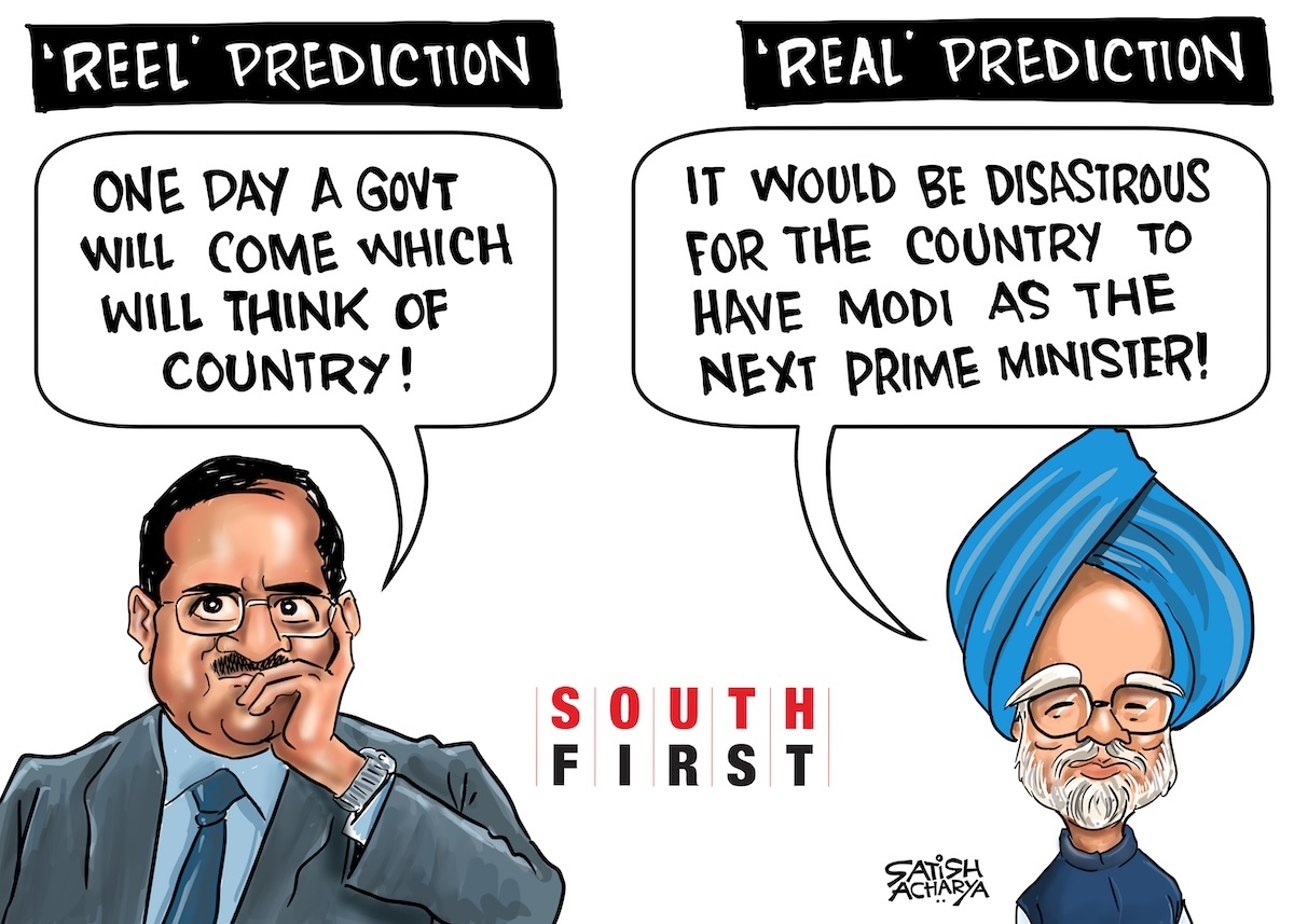 When Dr Manmohan Singh’s real prediction contradicted a movie’s reel prediction.