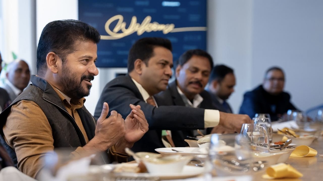 At Davos, Telangana makes long-term growth pitch with focus on infrastructure and clean energy