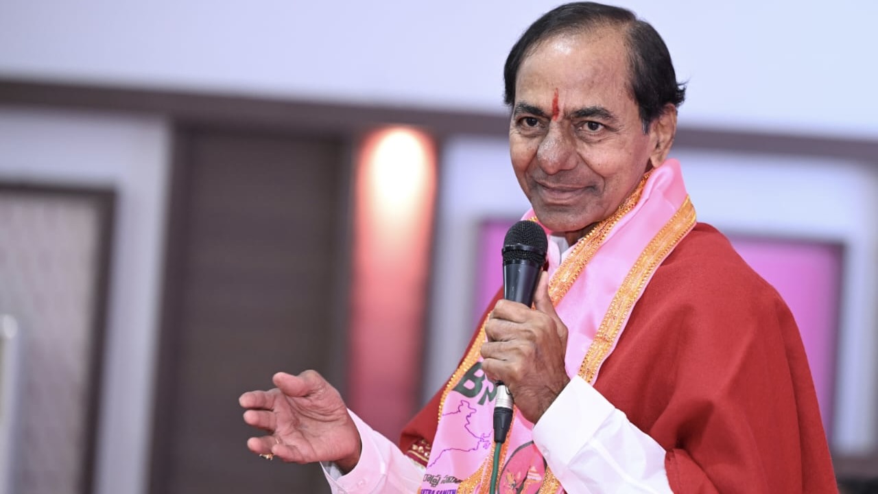 BRS chief K Chandrashekar Rao